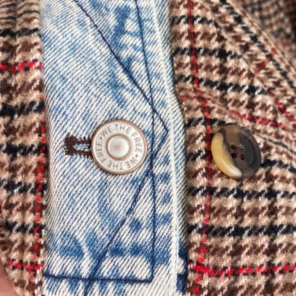 Free People Rancher Plaid Jacket - Rancher Combo - Picture 8 of 8